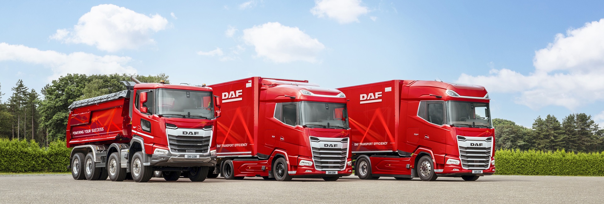 Camions de la nouvelle génération DAF